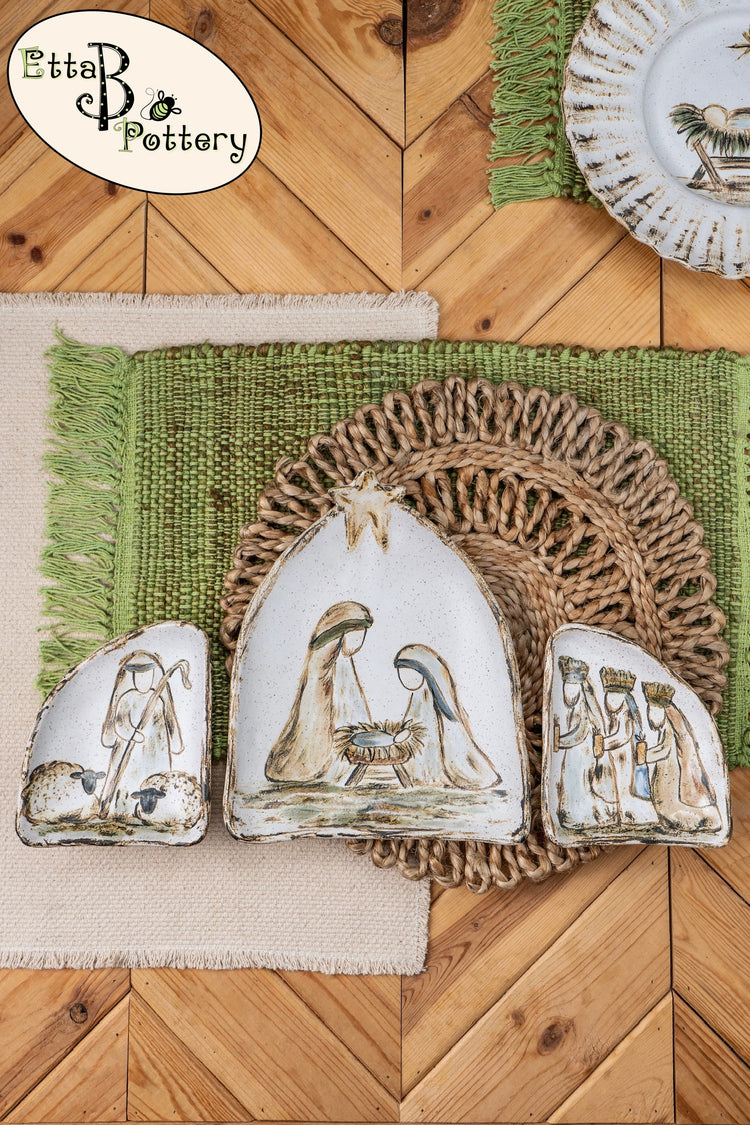 Nativity Scene, 3-Piece Set