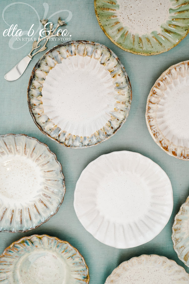 Crimped Salad Plate