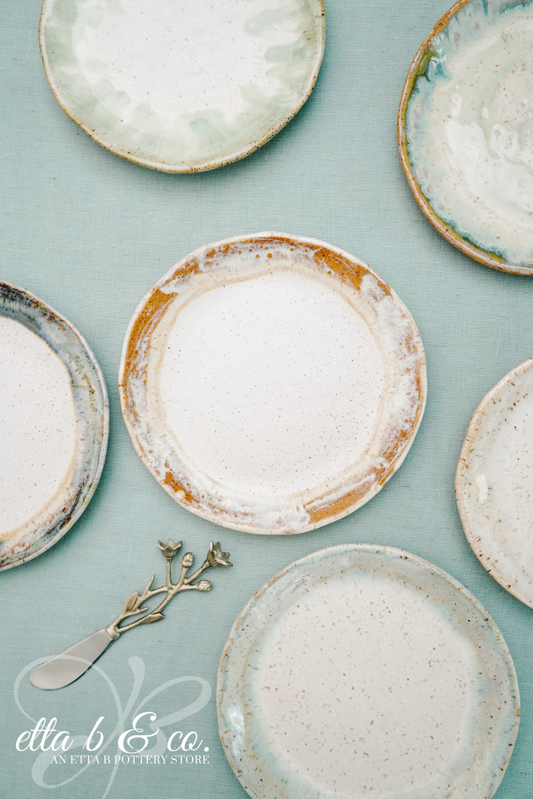 FarmHouse Round Salad Plate