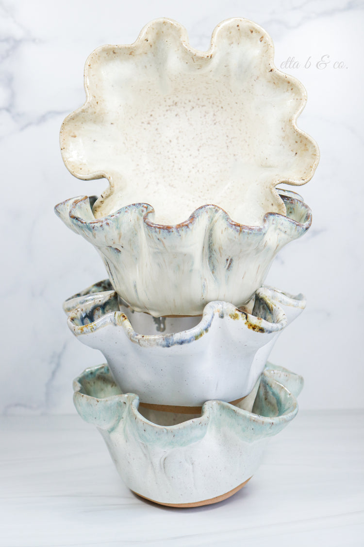 Round Fluted Bowl