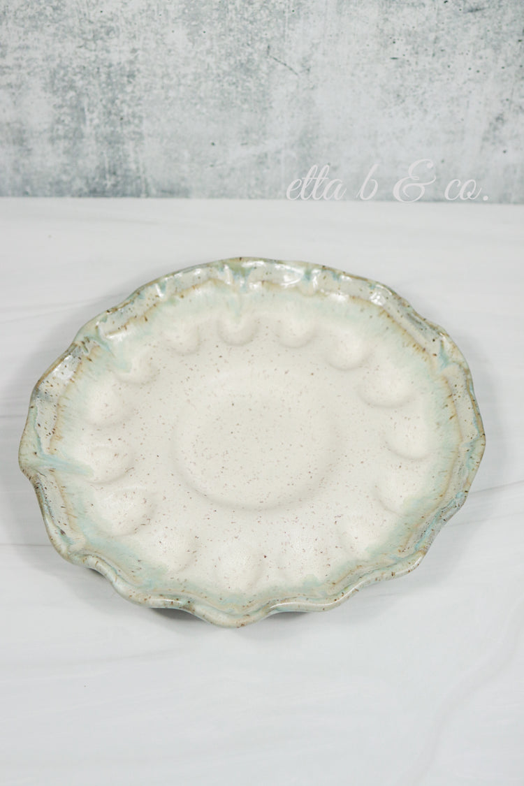 Handcrafted Egg Platter