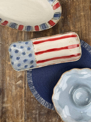 Everything Flag Dish  - Americana Collection