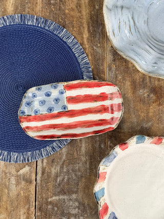 American Flag Small Tray - Americana Collection