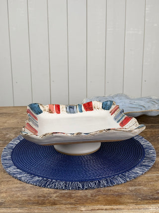 Patriotic Stripe Petit Four - Americana Collection