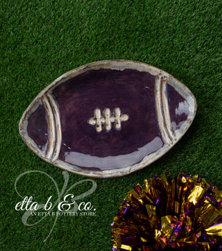 Go Team Football Platter
