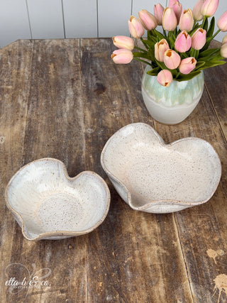 Ready to Ship - Nesting Heart Bowls