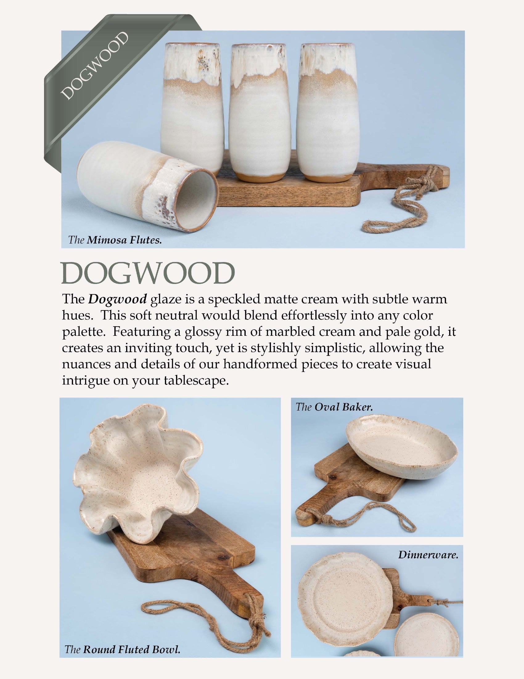 Farmhouse Salad Plate, Set – Etta B & Co.