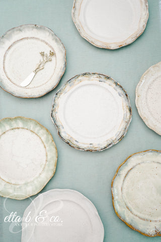 Rimmed Dinner Plate, Set