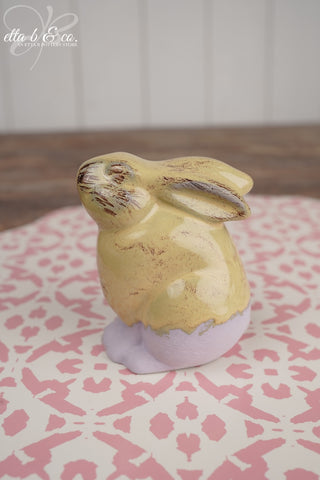 Yellow Daisy, Standing Bunny - The Collector's Drop