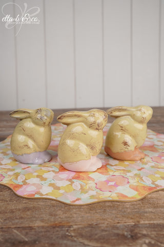 Yellow Daisy, Standing Bunny - The Collector's Drop