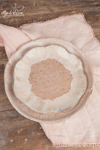 Peach Stone Small Plate - The Collector's Drop - SALE