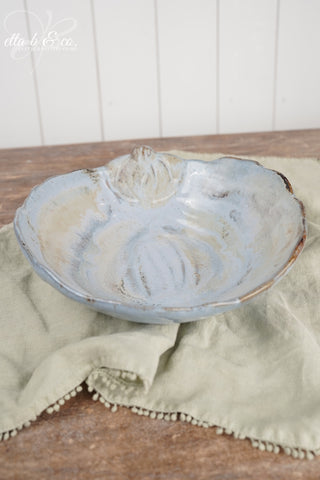 Periwinkle Honey, Pumpkin Bowl - The Collector's Drop - SALE