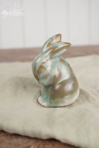 Verdigris, Chocolate Bunny & Praying Bunny Set - Collector's Edition - SALE