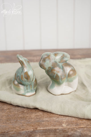 Verdigris, Chocolate Bunny & Praying Bunny Set - Collector's Edition