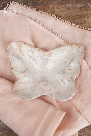 Caramel Drizzle Butterfly Dish - The Collector's Drop