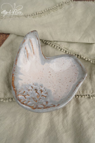 Periwinkle, Watercolor Little Birdie - The Collector's Drop - SALE