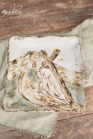 Via Dolorosa Square Platter - The Collector's Drop