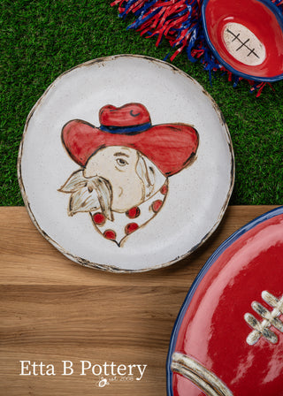 Go Team Football Platter