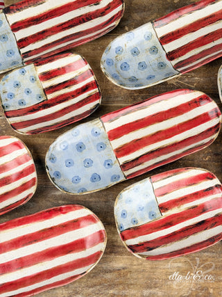 American Flag Dish - Americana Collection