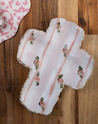 Cottage Stripe Cross