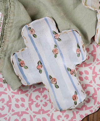 Cottage Stripe Cross