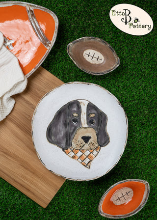 Go Team Mascot Platter