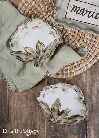 Cotton Boll Dish