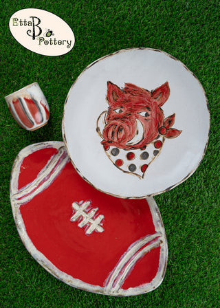 Go Team Football Platter