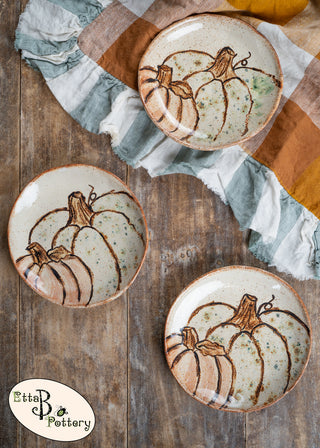 Harvest Pumpkin Salad Plate