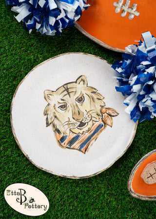 Go Team Mascot Platter