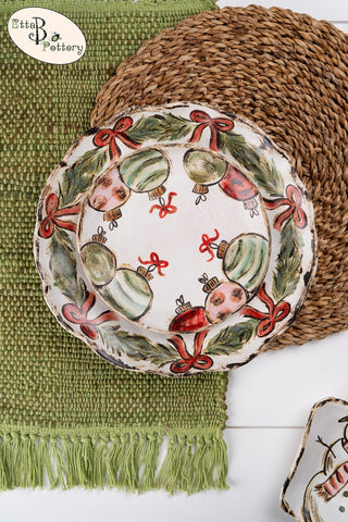 Baubles & Bows Salad Plate