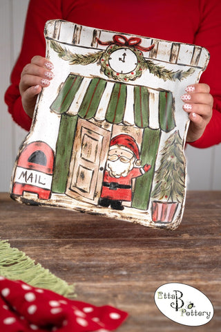 Letters to Santa Platter