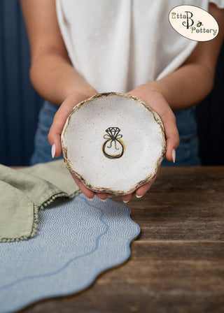 New Ruffled Ring Dish