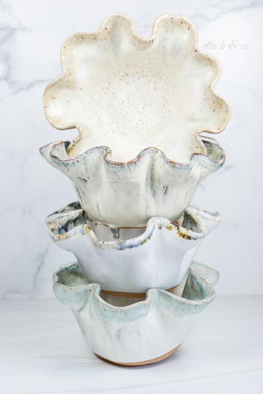 Round Fluted Bowl
