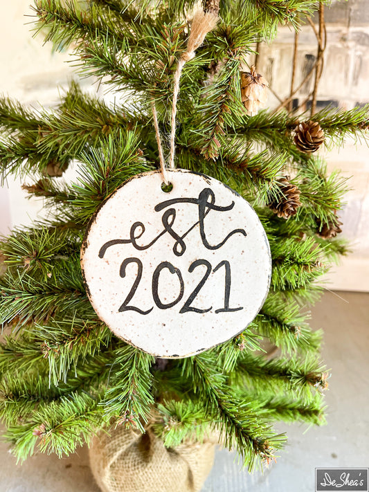 Est. 2021 Ornament