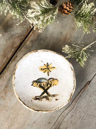 Merry Doorbuster - Small Manger Plate